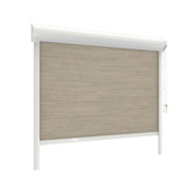 GAMMA rolgordijn draaikiepraam kunststof of aluminium 1071 bruin lichtdoorlatend op maat