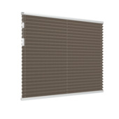 GAMMA enkel plisségordijn gewoon raam 7217 bruin lichtdoorlatend op maat