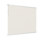 GAMMA enkel plisségordijn gewoon raam 7228 wit lichtdoorlatend op maat