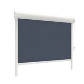 GAMMA rolgordijn draaikiepraam kunststof of aluminium 1173 donker blauw verduisterend op maat