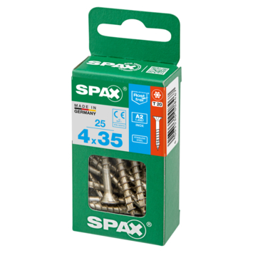 Spax schroef T-Star Plus roestvast 4x35 mm 25 stuks kopen? Schroeven ...