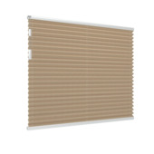 GAMMA enkel plisségordijn gewoon raam 7219 camel lichtdoorlatend op maat