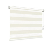 GAMMA duo rolgordijn gewoon raam 4022 wit lichtdoorlatend op maat