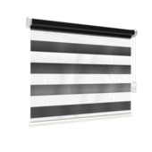 GAMMA duo rolgordijn lichtdoorlatend gewoon raam 4004 antraciet