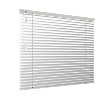 GAMMA aluminium jaloezie gewoon raam 5101 wit 25 mm