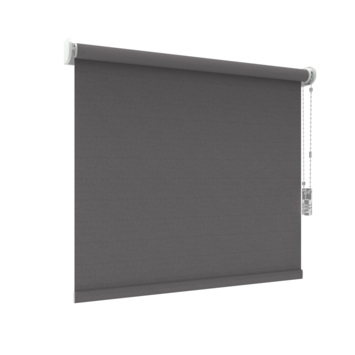 GAMMA rolgordijn verduisterend draaikiepraam hout 1113 grijsbruin