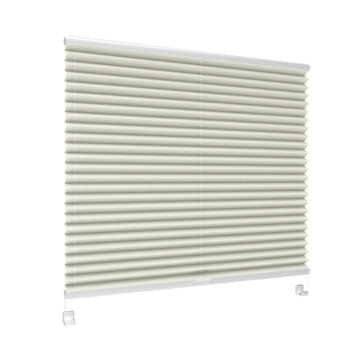 GAMMA enkel plisségordijn lichtdoorlatend draaikiepraam kunststof/aluminium 7134 beige