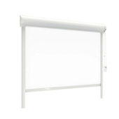 GAMMA rolgordijn verduisterend draaikiepraam kunststof of aluminium 1104 wit