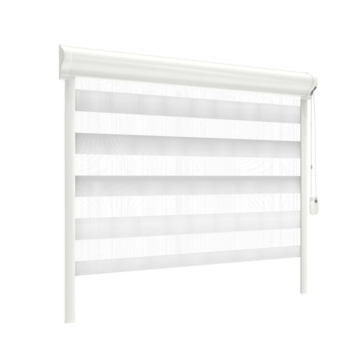 GAMMA duo rolgordijn lichtdoorlatend draaikiepraam kunststof/aluminium 4002 licht grijs