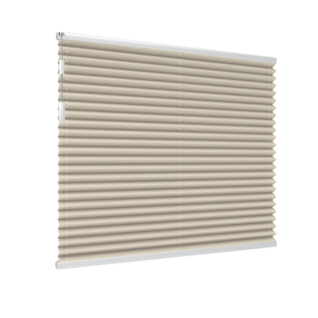 GAMMA enkel plisségordijn lichtdoorlatend gewoon raam 7135 taupe