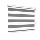 GAMMA duo rolgordijn deels verduisterend gewoon raam 4102 grijs