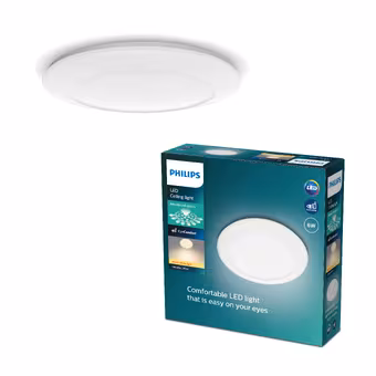 Philips Plafonniere MyLiving Cinnabar LED Wit 6W