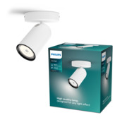 Philips Opbouwspot MyLiving Pongee LED Wit 5.5W