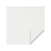 Kleurstaal GAMMA rolgordijn lichtdoorlatend wit (kleurnr. 1063) op maat