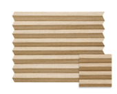 Kleurstaal GAMMA enkel plisségordijn lichtdoorlatend camel (kleurnr. 7219) op maat