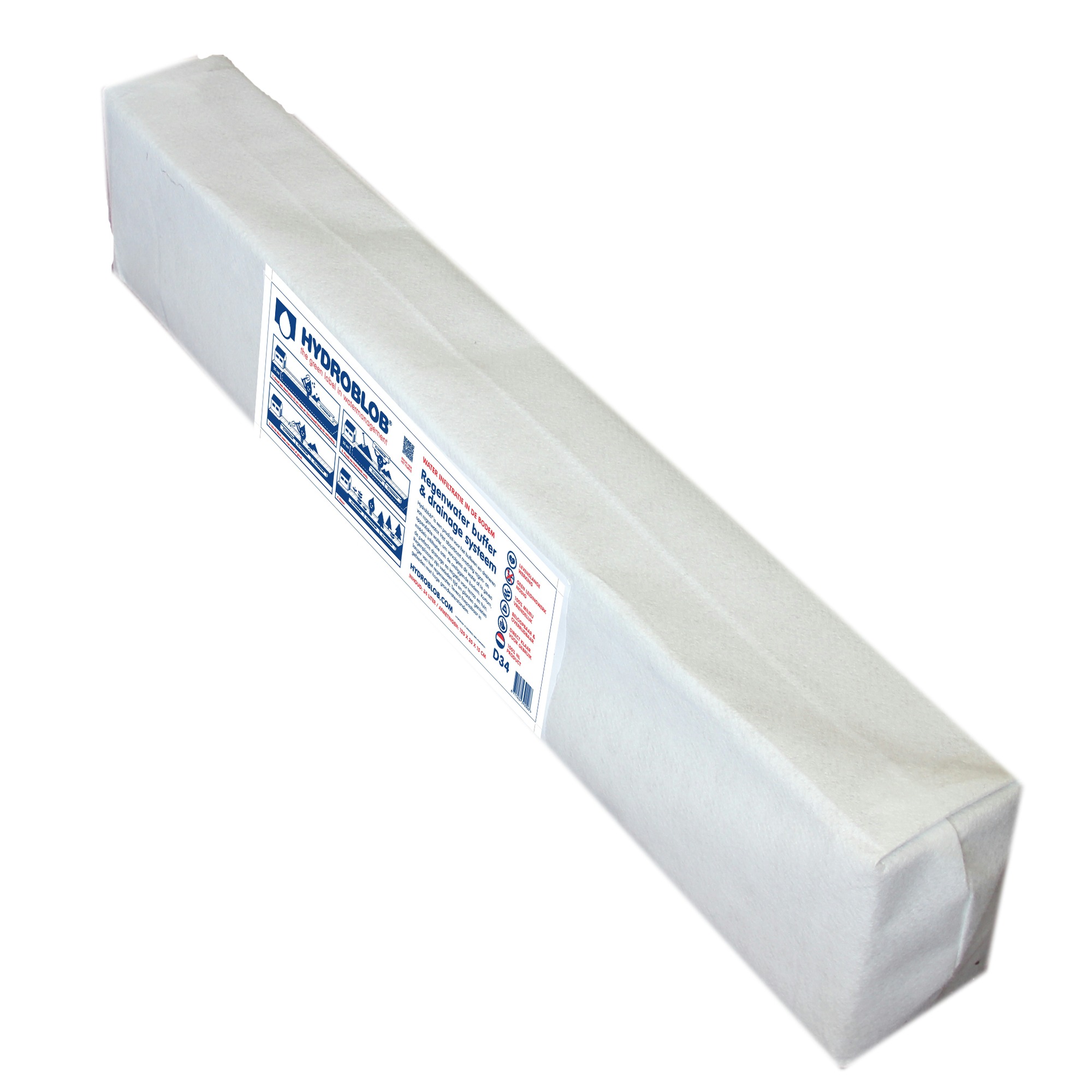 Hydroblob Regenwaterbuffer 34 Liter 120X15X20Cm hydroblob kopen in de aanbieding