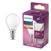 Philips LED kogel E14 1,9W mat niet dimbaar