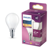 Philips LED kogel E14 3,4W mat niet dimbaar