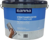 GAMMA structuurpleister wit mat 10 liter