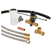 Sanivesk keukenboiler aansluitset 1/2