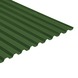 Martens damwandplaat / trapezeplaat PVC groen 214x92,8 cm