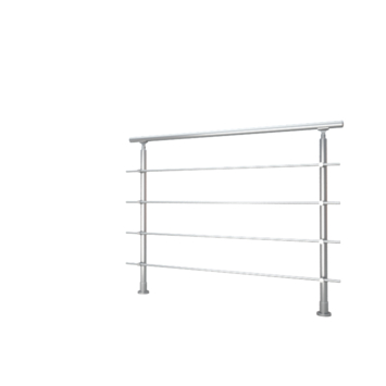 Sogem kit rondo primo + bevestiging vloer, lengte 120 cm, zilver ...