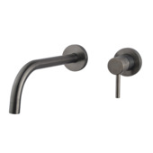 Marho Valdra Slim inbouw wastafelkraan gun metal eengreeps