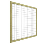 Gaaspaneel Exclusive vuren hout 180 x 180 cm