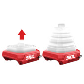 SKIL 20V campinglamp inklapbaar 3175CA met USB-C aansluiting (zonder accu)