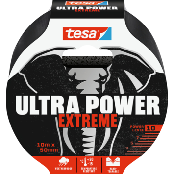 Tesa Ultra Power Extreme Repair ducttape zwart 50 mm x 10 m kopen? | Tape & band | GAMMA