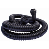 Harcostar verbindingsset zwart kunststof voor regentonnen