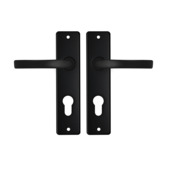 AXA binnendeurbeslag edge blokkruk pc72 zwart