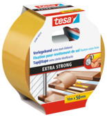 Tesa Extra Sterk tapijttape geel 10 m x 50 mm