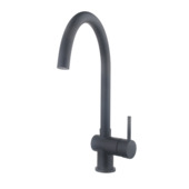 Marho Valdra keukenkraan mat zwart eengreeps