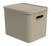 Rotho opbergbox Albula cappuchino beige 27 L