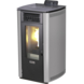 Qlima pelletkachel Fiorina 90 S-line grey