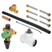 Sanivesk keukenboiler aansluitset 1/2