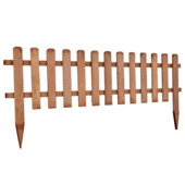 Tuinhek piket Goya keruing hard hout 45 x 110 cm