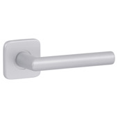 Gamma deurkruk set Berlijn vierkant rozet ANOX aluminium mat