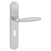 Deurkrukset Lyon sleutelgat 56mm aluminium