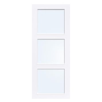 Arne & Bodil binnendeur ABD26 blank glas - extra wit afgelakt