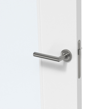 Arne & Bodil binnendeur ABD20 satijnglas - wit afgelakt