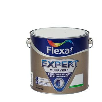 Flexa Expert muurverf wit mat 2,5 liter