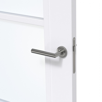 Arne & Bodil binnendeur ABB103 blank glas - extra wit afgelakt - glaslat extra wit