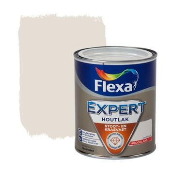 Flexa Expert houtlak hoogglans pastel taupe 750 ml kopen? Houtverf