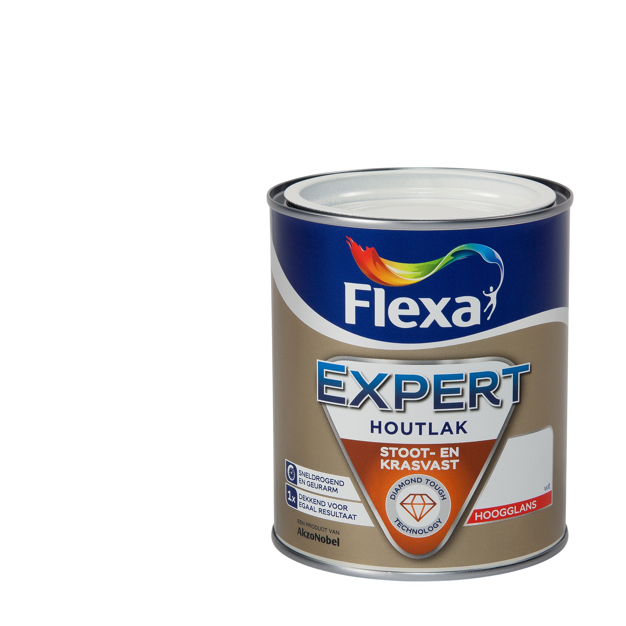Flexa Expert Lak Wit Hoogglans 750 Ml flexa kopen in de aanbieding