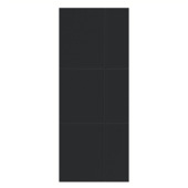 Arne & Bodil binnendeur ABE156 diep zwart afgelakt