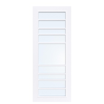 Arne & Bodil binnendeur ABD518 blank glas - extra wit afgelakt - glaslat extra wit