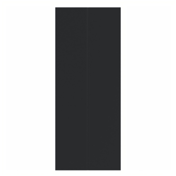 Arne & Bodil binnendeur ABE158 diep zwart afgelakt