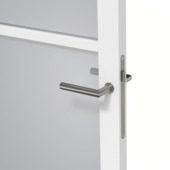 Arne & Bodil binnendeur ABE100 rook glas - wit afgelakt